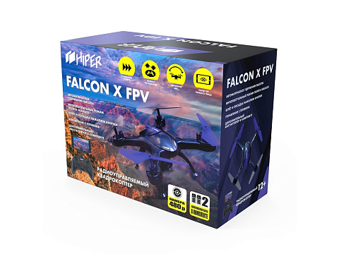 Радиоуправляемый квадрокоптер HIPER "FALCON X FPV" - рис 14.