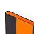 Ежедневник Bookmark, недатированный, черный с оранжевым - миниатюра - рис 7.