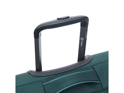 Чемодан TORBER СЕЙД, тёмно-зелёный, нейлон 600D, 48 х 26,5 х 78 см, 85 л - рис 6.