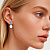 Серьги EMO SS LIGHT BLUE / WHITE PEARL - миниатюра - рис 2.
