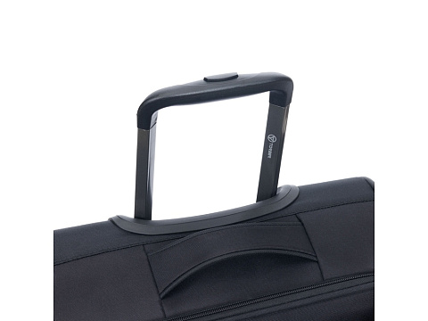 Чемодан TORBER СЕЙД, чёрный, нейлон 600D, 43,5 х 25 х 68 см, 56 л - рис 6.
