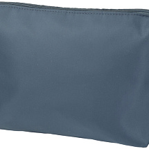 Trip Aware™ дорожная косметичка из переработанного материала 2 л, серо-синий