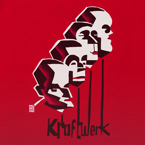 Футболка «Меламед. Kraftwerk», красная - рис 4.