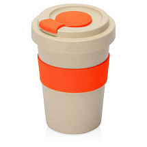 Стакан из пшеничного волокна Flava, оранжевый 021C