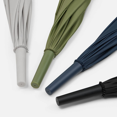 Зонт-трость Jolly Brolly, светло-серый - рис 10.