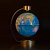 Левитирующий светящийся глобус с политической картой (синий) (D-20см) - миниатюра - рис 4.