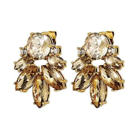 Серьги DRAGO SG GOLDEN Dyrberg Kern 470020 - рис 3.