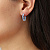 Серьги RAQUEL SS LIGHT SAPPHIRE - миниатюра - рис 4.