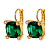 Серьги TANA SG EMERALD GREEN Dyrberg Kern 450118 - миниатюра