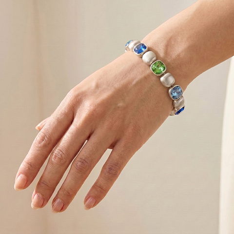Браслет Green, Light blue, Blue - рис 3.