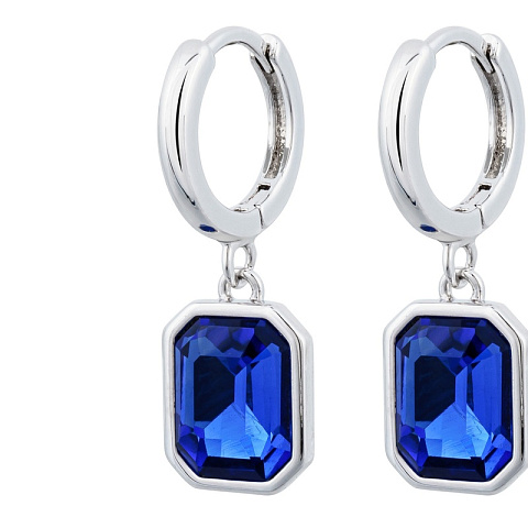 Серьги SAPPHIRE Fiore Luna *ACE29031-03 - рис 3.