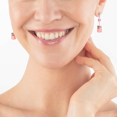 Серьги Magenta Coeur de Lion *2838/21-0422 - рис 3.