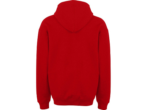 Толстовка с капюшоном оверсайз Berlin унисекс, красный - рис 10.