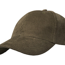 Hutton 6-панельная бейсболка из переработанного хлопка - Зеленый лесной