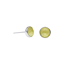 Пусеты Crystal Powder Yellow Fiore Luna SWE298 CPY S