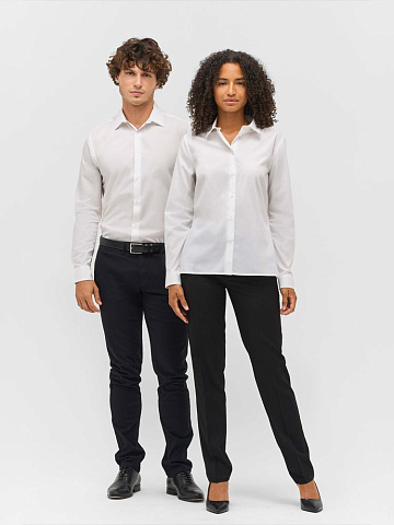 Рубашка мужская Bailey, голубая - рис 9.