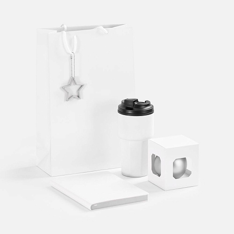 Набор Astrela, белый с серебристым - рис 2.