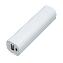 PB030 Универсальное зарядное устройство power bank  прямоугольной формы. 2200MAH. Белый