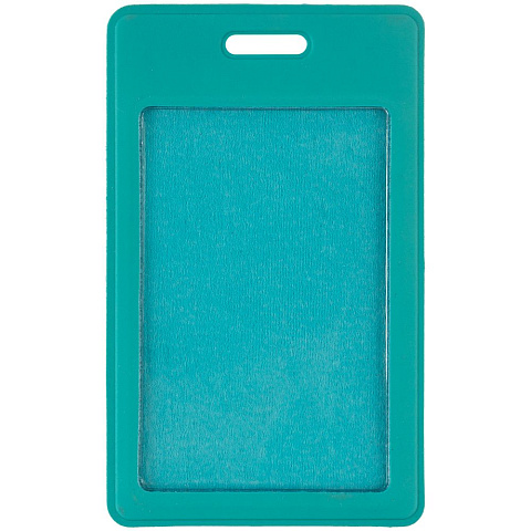 Чехол для пропуска Dorset, бирюзовый - рис 2.
