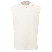 Майка оверсайз Berlin, унисекс, молочный, ДТФ текстиль и Текстильный принтер