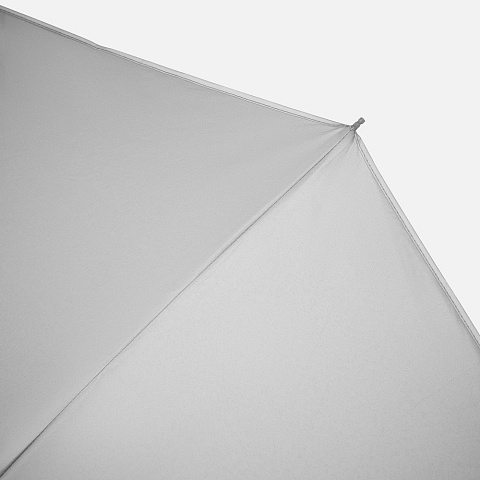 Зонт обратного сложения с ручкой-карабином Foldberry, серый - рис 8.