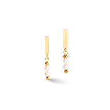 Пусеты White-Gold Coeur de Lion *1120/21-1416