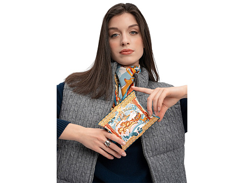 Платок Русская зима - рис 7.