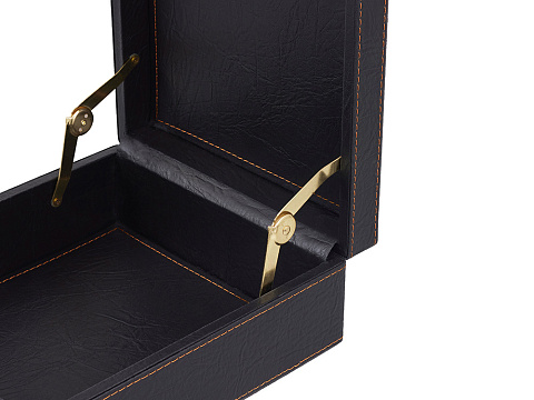 Дипломат подарочный, темно-коричневый - рис 4.