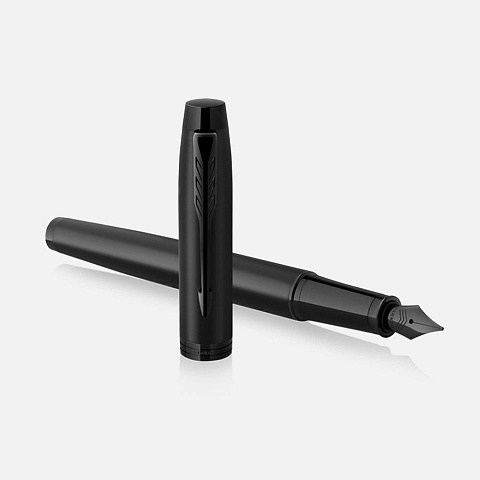 Ручка перьевая Parker IM Achromatic Black, черная - рис 4.