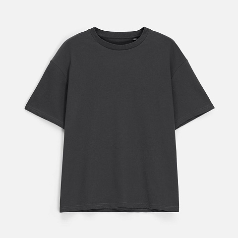 Футболка унисекс Durington, темно-серая (графит)