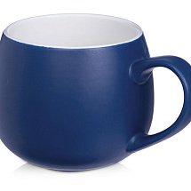 Кружка круглой формы Verlo, 410мл, нейви