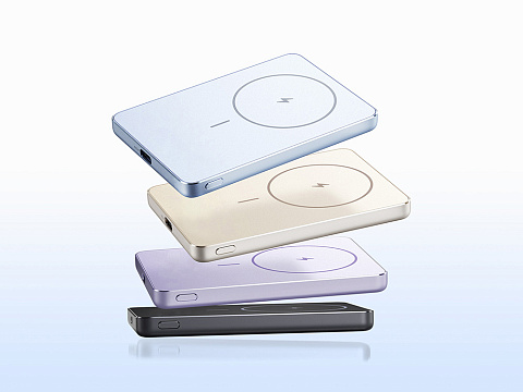 Внешний аккумулятор Xiaomi Super Slim Magnetic Power Bank 5000 Gold - рис 5.