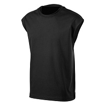 Майка оверсайз Berlin, унисекс, черный