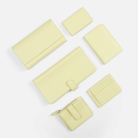 Футляр для визиток Unison, светло-зеленый - рис 7.