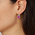 Серьги LOUISE SS PINK Dyrberg Kern 440164 - миниатюра - рис 2.