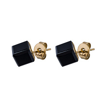 Пусеты Black Fiore Luna SWE2127/2 BL G