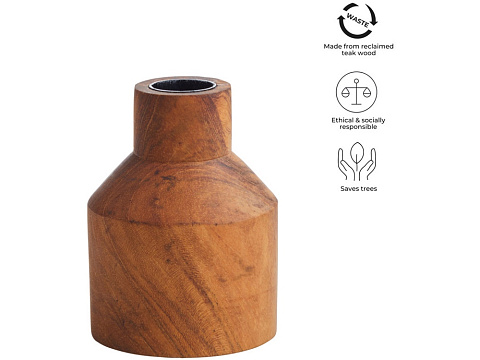 Orginal Home подсвечник столовой свечи - M - Дерево - рис 2.