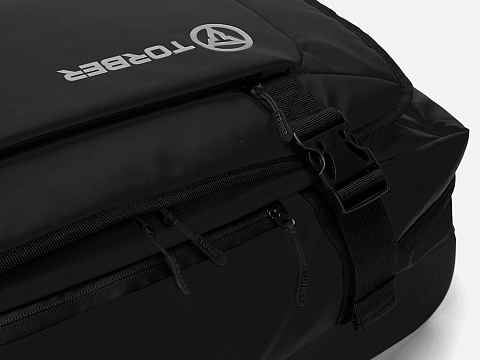 Сумка на колесах TORBER РИТМ, чёрный, полиэстер 900D с PU покрытием, 60 х 38 х 25,5 см, 57 л - рис 6.