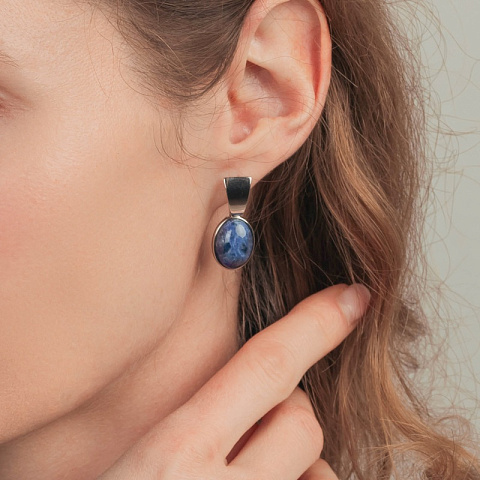 Серьги Sodalite Possebon A0134.23 S - рис 4.