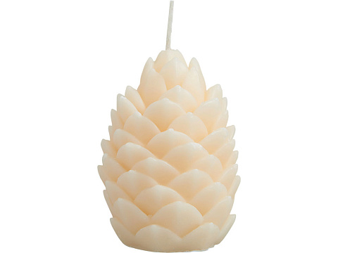 Свеча Шишка, молочный - рис 2.