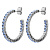 Серьги PINA SS LIGHT BLUE - миниатюра - рис 4.