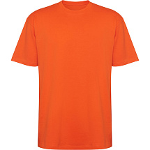 Футболка оверсайз Bull унисекс, огненно-оранжевый