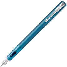 Перьевая ручка Parker Vector XL Teal CT, цвет чернил blue, перо: F, в подарочной упаковке.