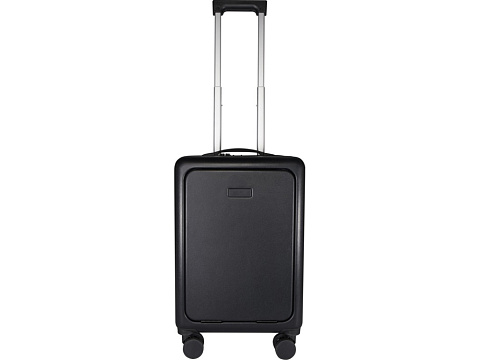 Rover Pro 20-дюймовый чемодан на колесах из материалов, переработанных согласно стандарту GRS, объемом 40 л - сплошной черный - рис 2.
