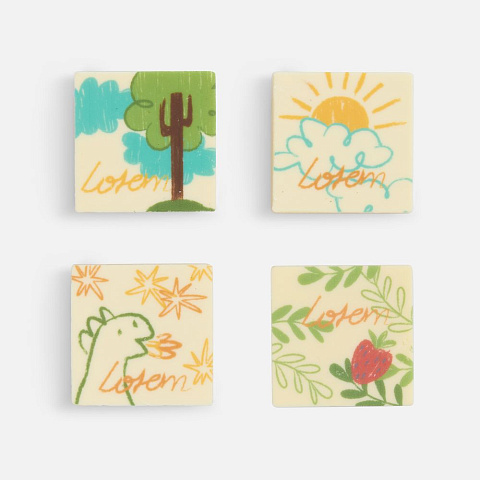 Набор из 4 печений Dream White - рис 11.