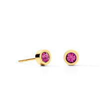 Пусеты Pink-Gold Coeur de Lion 0227/21-0416