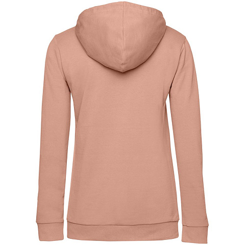 Толстовка с капюшоном женская Hoodie, бежевая (nude) - рис 3.