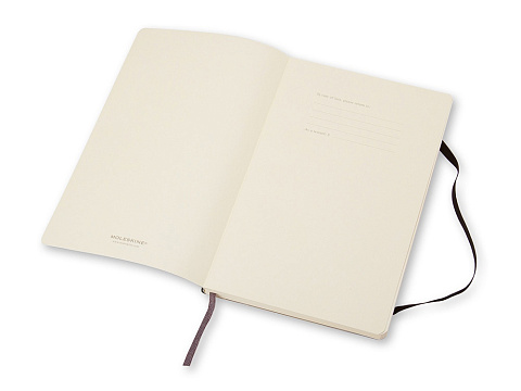 Записная книжка Moleskine Classic Soft (нелинованный), Large (13х21см), черный - рис 5.