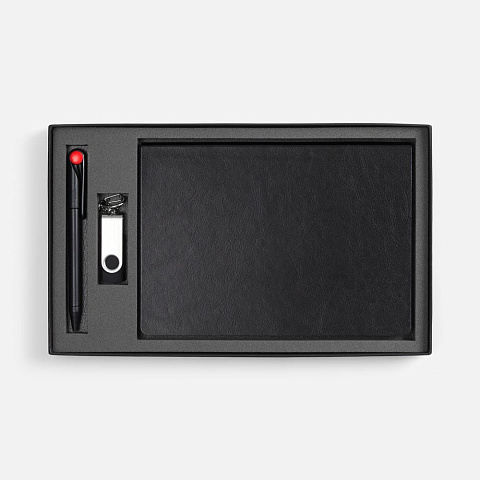 Набор Doppio Memory, черный с красным - рис 3.