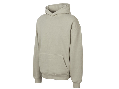 Толстовка с капюшоном оверсайз Berlin унисекс, оливковый - рис 7.